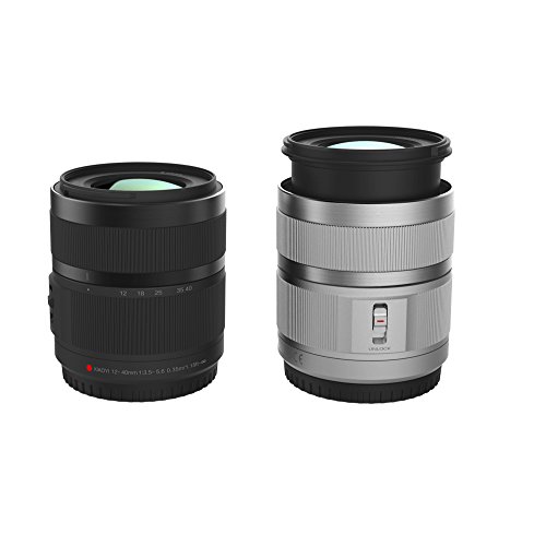 YI 4K Video 20 MP Mirrorless Digital Camera with LCD Touchscreen, Wi-Fi, Bluetooth, Interchangeable Lens 12-40mm F3.5-5.6 - Silver - Thumbnail 2