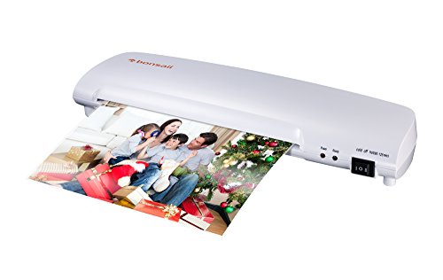 Bonsaii L403-A A4 Document Photo Thermal Laminator, Quick 3-5 min Warm-up, Laminates Items up to 9 Inches Wide, High Laminating Speed, Jam-Release Switch