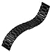 JETech Fitbit Blaze Watch Band, Stainless Steel Band Strap for Fitbit Blaze Smart Fitness Watch - for Both Large and Small Size - Black