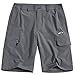 svacuam Men’s Knee Length Outdoor Sports Quick Dry Gym Running Shorts Zipper Pocketsthumb 2