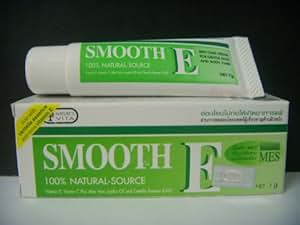 Amazon.com : Smooth E Cream Vitamin E Plus Aloe Vera Scars 7 G. Made in ...