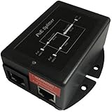 POE-Splitter, 802.3at Input, 802.3af Output Plus a 48V Passive PoE Output. Note: 30W Power only, no Data on 2nd Output. -40C to +70C