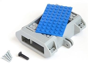 Building block compatible SmartiPi Raspberry Pi B+,2,3, and Pi 3 B+ case โ Blue