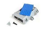 Building block compatible SmartiPi Raspberry Pi B+,2,3, and Pi 3 B+ case – Blue
