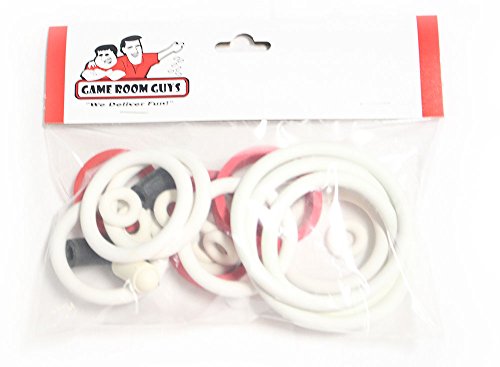 Game Room Guys Gottlieb Mario Andretti Pinball White Rubber Ring Kit