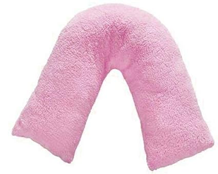 teddy bear v shaped pillow