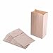 QQ Extra Small Brown Kraft Paper Bags - 3 x 2 x 6, Wedding & Party Favors, Lunch & Grocery Bags - 100 per Pack