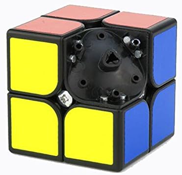 Funmore Guoguan XingHen M 2x2x2 Magnetic Version Speed Cube Puzzle Black