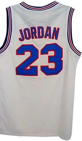 #23 Men's Jordan Tune Squad Space Jam Classics White Basketball Jersey Medium