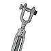 US Cargo Control 1/2 Inch x 9 Inches Galvanized Jaw and Jaw Turnbuckle