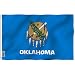 Anley Fly Breeze 3x5 Foot Oklahoma State Flag - Vivid Color and UV Fade Resistant - Canvas Header and Double Stitched - Oklahoma OK Flags Polyester with Brass Grommets 3 X 5 Ft