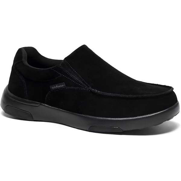 Drew Exceed Mens Size 8.5 Black Leather Orthopedic Shoes Casual Cushion Walking Amazon.com | Drew Shoe Exceed - Men main image 2