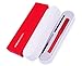Lanxivi Anodized Aluminum Fountain Pen SKY II Series Germany Schmidt Fine Nib & Ink Converter Execute Red Pen Gift Set for Business Signature