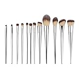 CoKate Luxurious Makeup Brush Set, 12PC Foundation Eyebrow Eyeliner Blush Brush Set