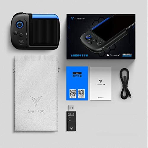 Crispsound WASP Phone Gamepad Joystick Physical Connection for PUBG Mobile for Android One-Hand Control No Simulator Required