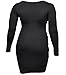 VIISHOW Womens Plus Size Deep V Neck Bodycon Wrap Dress with Front Slit