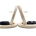 PROCIRCLE Wood Gymnastic Rings - DIA 1.25