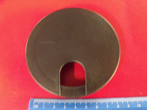 Bainbridge - Black Desk Grommet , 3 inch, 5 Pack