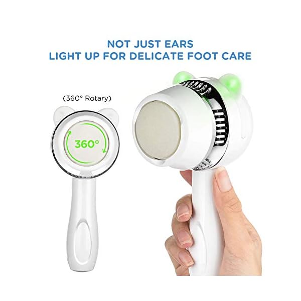 Cahot-Electric-Hard-Skin-Remover-with-Vacuum-Absorption-Rechargeable-Electric-Callus-Remover-Foot-File-Pedicure-Tools-Professional-Pedi-Feet-Care-for-Cracked-Heels Cahot Electric Hard Skin Remover with Vacuum Absorption, Rechargeable Electric Callus Remover Foot File Pedicure Tools…