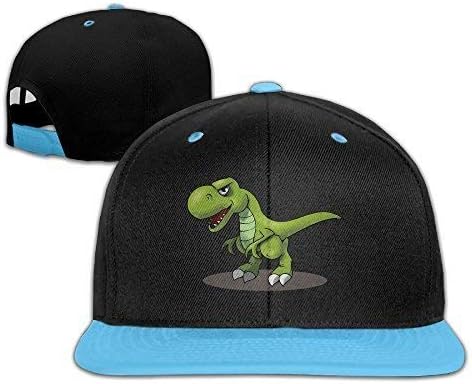 DEAR-JOAN Kids T-Rex Cartoon Dinosaurs Falt Hat Snapback Baseball Cap