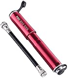 ! Mini Road Bike Pump by PRO BIKE TOOL - High Pressure - Reliable, Compact & Light - Presta & Schrader Valve Compatible - Superior Quality & Performance - Mountain & BMX Bicycle Tires