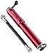 ! Mini Road Bike Pump by PRO BIKE TOOL - High Pressure - Reliable, Compact & Light - Presta & Schrader Valve Compatible - Superior Quality & Performance - Mountain & BMX Bicycle Tires