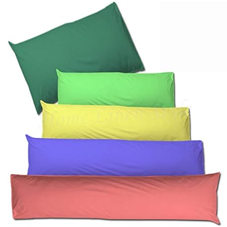Bolster Pillowcase 150tc Percale Quality In 6 Sizes And 24 Colours