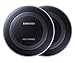 Samsung Qi Certified Fast Charge Wireless Charger Pad - US Version - Black (2- Pack) - EP-BD010MIXLUS