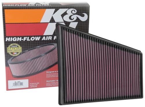 K&N Engine Air Filter: High Performance, Premium, Washable, Replacement Filter: Compatible with 2016-2018 PORSCHE (718 Boxster, 718 Cayman), 33-3078