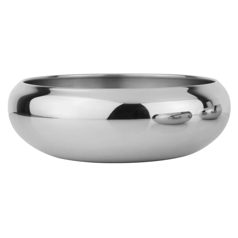 Nobby Stainless Steel Bowl ASIL Non-Slip Diameter 19.5 x 7 cm Approx. 1760 ml