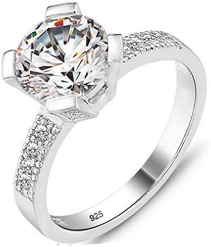 SaySure - 925 Wedding & Events Classic Desigher 2.00Ct Sterling Silver