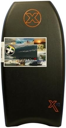 Custom X Titan XPE Crescent Tail Bodyboard (Black, 44)