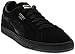 PUMA Men's Suede Classic Mono Reptile Fashion Sneaker, Black Silv, 10 M US