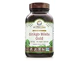 Ginkgo Biloba Extract - Double Strength Ginkgo Biloba Gold, 120mg, 180 Vegetarian Capsules - The GOLD Standard, USP Grade, GMO-free, Ginkgo Biloba Supplement