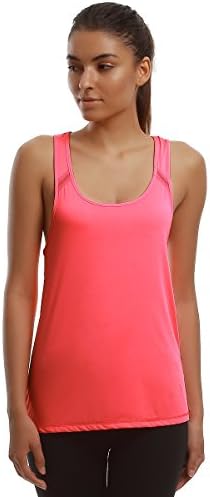 YAHA Women’s Sports Yoga Racerback Tank Top (Pink, S)