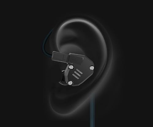 Quad Driver Headphones,ERJIGO KZ ZS6 High Fidelity Extra Bass