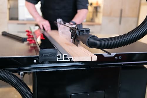 Professional 3HP Cabinet Saw with 52” Professional T-Glide Advance Rip Fence, Rails photo 9