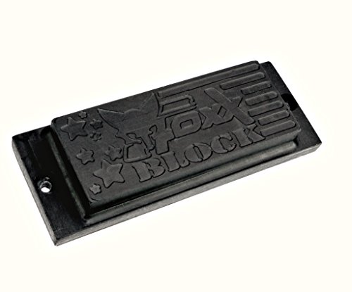 FoxX Block Magnetic Gun Mount for Vehicle and Home - Gun Magnet Mount Urethane Coated Strongest on Amazon! Concealed Firearm Holder For Handgun, Pistol, Revolver, Car, Truck, Desk, Wall or Vault