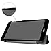 Acer Iconia One 7 B1-790 Slim Shell Case,Mama Mouth Ultra Lightweight PU Leather Standing Cover for Acer Iconia One 7 B1-790 7.0-Inch Tablet [with auto Wake/Sleep Feature],Black