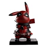 WYMDDYM Pikapool Pikachu Cosplay Deadpool Model Gifts, Anime Action Figure Toys Gifts