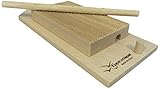 Eppicotispai EP-89 Garganelli and Gnocchi Stripper with Paddle, Natural Beechwood, Brown