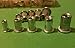 100 Pcs SAE Rivet Nut Rivnut Aluminum Assort Kit 6-32 8-32 10-24 10-32 1/4-20