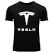 Tesla Mens Printed Short Sleeve tops t shirts