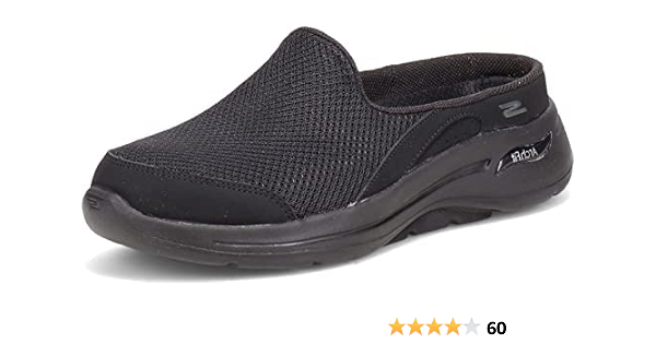 skechers black clogs