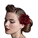 Rose Flower Hair Clip Flamenco Dancer Pin up Flower Brooch