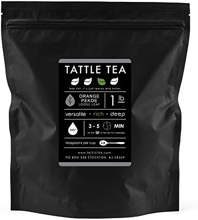Tattle Tea Black Tea, Orange Pekoe, 1 Pound