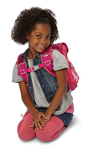 Bixbee Sparkalicious Glitter Backpack - Medium - Ruby Raspberry