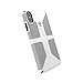 Speck CandyShell Grip iPhone Xs Max Case - White/Black, Shock-Absorbent, Polycarbonate Bumper