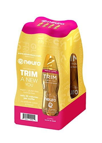 Neuro Trim, Tropical Lychee, 14.5 Fluid Ounce (Pack of 4)