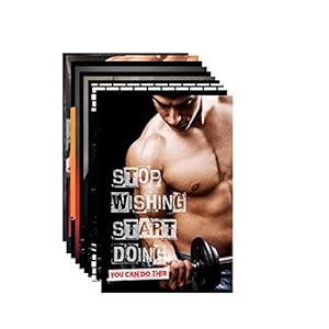 PRINTELLIGENT Motivational Positive Office Quotes Inspirational Wall Posters (12 x 18 inch, Multicolour) -Pack of 10